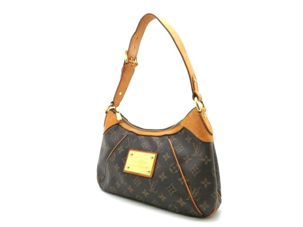 Louis Vuitton Shoulder Thames Bag Monogram Brown